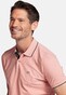 Giordano Nico Signature Two-Ply Supima Cotton Piqué Tipping Detail Polo Pastel Salmon