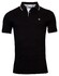 Giordano Nico Signature Two-Ply Supima Cotton Piqué Tipping Detail Polo Zwart
