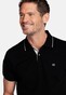 Giordano Nico Signature Two-Ply Supima Cotton Piqué Tipping Detail Poloshirt Black