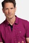 Giordano Nico Signature Two-Ply Supima Cotton Piqué Tipping Detail Poloshirt Dark Pink