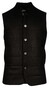 Giordano Owen Wool Blend Subtle Mélange Uni Color Body-Warmer Black