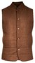 Giordano Owen Wool Blend Subtle Mélange Uni Color Body-Warmer Choco Brown
