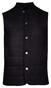 Giordano Owen Wool Blend Subtle Mélange Uni Color Body-Warmer Dark Navy