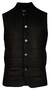 Giordano Owen Wool Blend Subtle Mélange Uni Color Body-Warmer Zwart