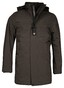 Giordano Peppe Packable Parka Lightweight Water Windproof Jack Moss