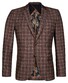 Giordano Pietro Half Lined Check Pattern Jacket Brown