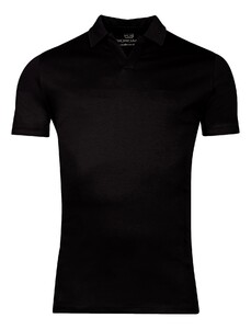 Giordano Portofino Liquid Cotton Short Sleeve Polo Navy