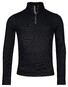 Giordano Riccardo Quarter Zip Sweat Knitted Doubleface Trui Navy