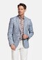 Giordano Robert Fully Lined Plain Linnen Look Structure Colbert Navy