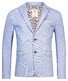 Giordano Robert Piqué 2-Tone Colbert Licht Blauw