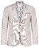 Giordano Robert Seersucker Stripe Colbert Bruin-Wit