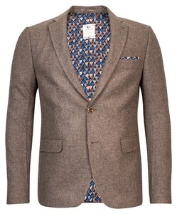 Giordano Robert Wool Mix Casual Identity Colbert Donker Zand