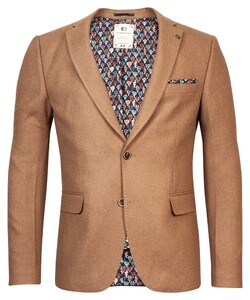 Giordano Robert Wool Mix Casual Identity Colbert Oker