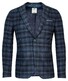 Giordano Robert Wool Mix Check Colbert Navy