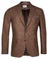 Giordano Robert Wool Mix Faux Uni Subtle Mélange  Colbert Bruin
