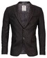 Giordano Robert Wool Mix Star Flock Colbert Zwart