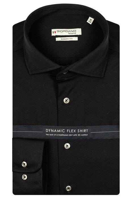 Giordano Roma Cutaway Dynamic Flex Overhemd Dark Navy