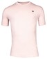 Giordano Round Neck Jersey Garment Dyed T-Shirt Roze