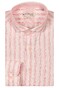 Giordano Row Cutaway Collar Linen Blend Stripe Overhemd Roze
