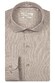 Giordano Row Cutaway Soft Abstract Graphical Pattern Overhemd Donker Bruin