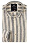 Giordano Row Cutaway Structure Stripe Overhemd Navy