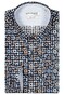 Giordano Row Cutaway Vintage Flowers Overhemd Dark Navy