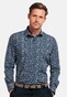 Giordano Row Cutaway Vintage Flowers Overhemd Dark Navy