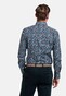 Giordano Row Cutaway Vintage Flowers Overhemd Dark Navy