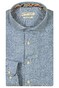 Giordano Row Soft Washed Linnen Mélange Cutaway Collar Overhemd Denim Blue
