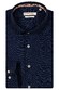 Giordano Row Soft Washed Linnen Mélange Cutaway Collar Overhemd Navy