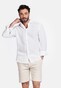Giordano Row Soft Washed Linnen Mélange Cutaway Collar Overhemd Wit