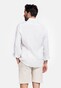 Giordano Row Soft Washed Linnen Mélange Cutaway Collar Overhemd Wit