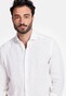 Giordano Row Soft Washed Linnen Mélange Cutaway Collar Overhemd Wit