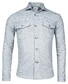 Giordano Salerno Bold Herringbone Semi Cutaway Overshirt Dark Navy