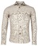 Giordano Salerno Bold Herringbone Semi Cutaway Overshirt Donker Bruin