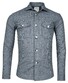 Giordano Salerno Mini Two Tone Check Overshirt Dark Navy