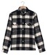 Giordano Salerno Overshirt Big Wooltouch Check Navy