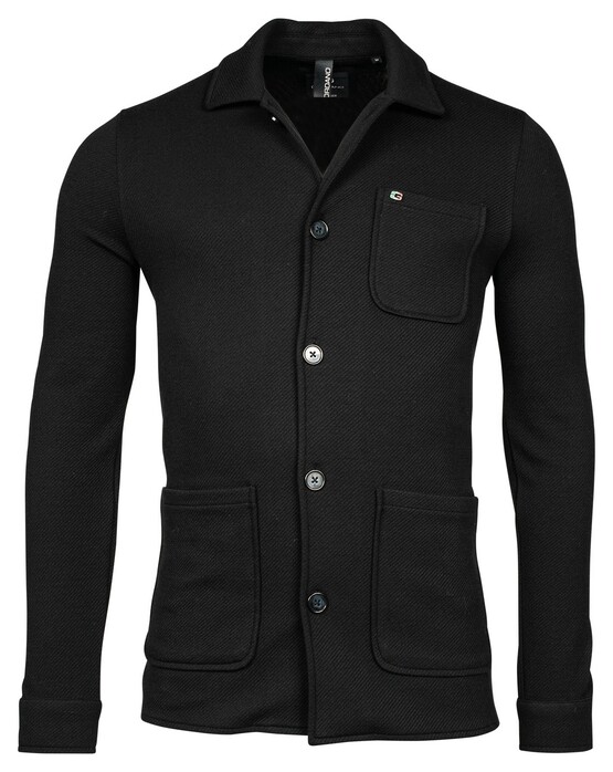 Giordano Sergio Plain Knitted Tech Twill Vest Dark Navy
