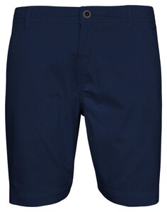 Giordano Stockholm Short Garment Dyed Twill Cotton Stretch Bermuda Dark Evening Blue