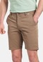 Giordano Stockholm Short Garment Dyed Twill Cotton Stretch Bermuda Donker Beige