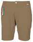 Giordano Stockholm Short Garment Dyed Twill Cotton Stretch Bermuda Donker Beige