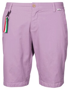 Giordano Stockholm Short Garment Dyed Twill Cotton Stretch Bermuda Lilac