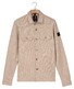 Giordano Taranto Knitted Wool Sweat Overshirt Dark Brown Melange