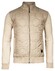 Giordano Tomasso Hybrid Cardigan Doubleface Knit Honeycomb Pattern Vest Kitt