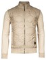 Giordano Tomasso Hybrid Cardigan Doubleface Knit Honeycomb Pattern Vest Kitt