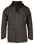 Giordano Vico Short Jacket Technical Padded Moss