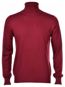 Gran Sasso Coltrui Extrafine Merino Fashion Trui Burgundy Red
