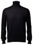 Gran Sasso Coltrui Extrafine Merino Fashion Trui Zwart