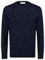 Gran Sasso Crew Neck Fine Merino Wool Trui Navy