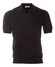 Gran Sasso Egyptian Cotton Waffle Design Polo Navy